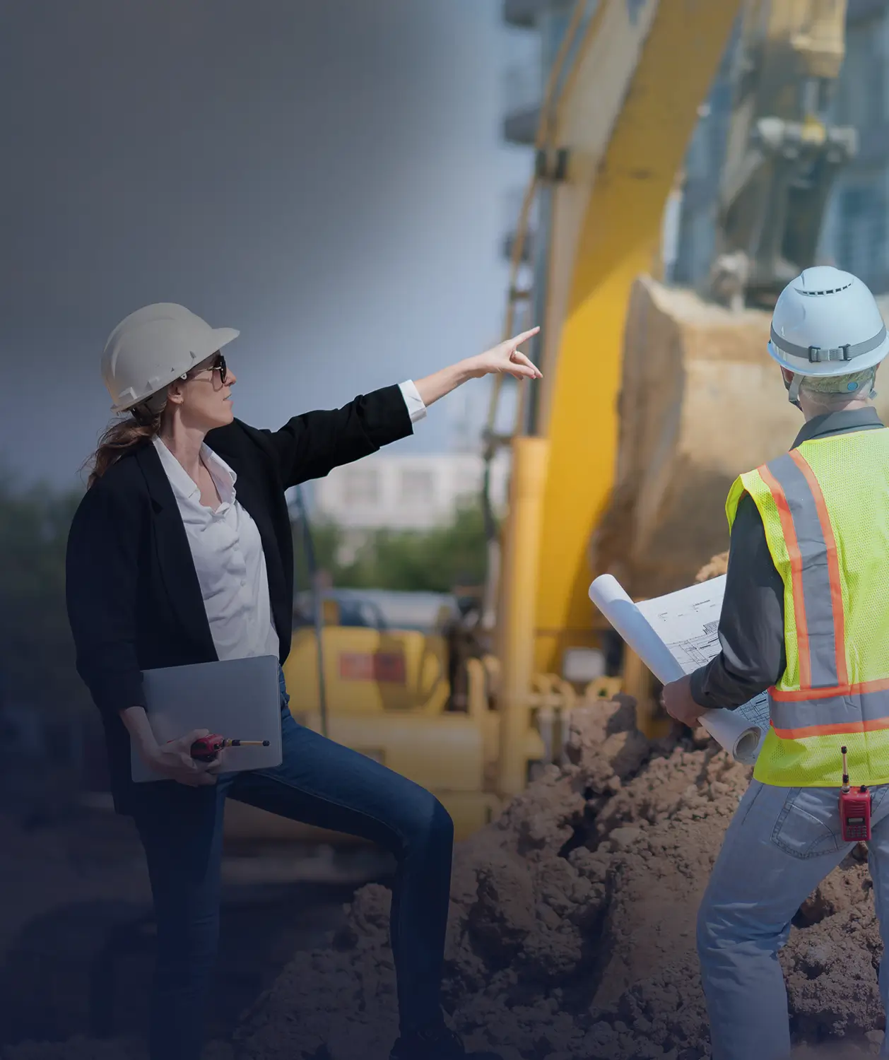 Koordination auf der Baustelle sorgt für abgestimmte Abläufe, klare Kommunikation und effizienten Ressourceneinsatz.