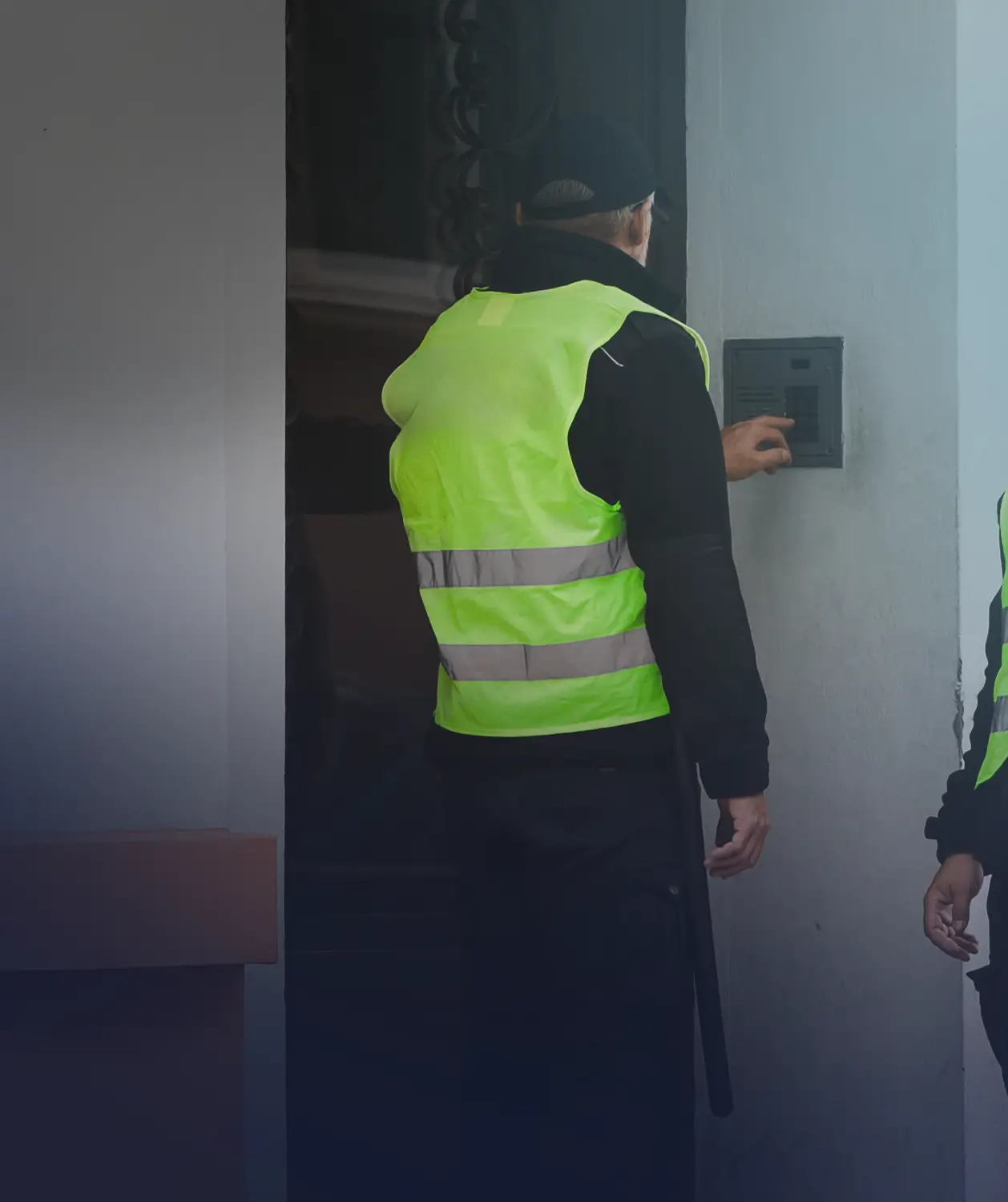 Flüchtlingsheime unter professioneller Betreuung durch Sicherheitspersonal zum Schutz von Bewohnern und Personal.